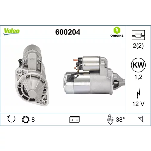 Štartér VALEO 600204