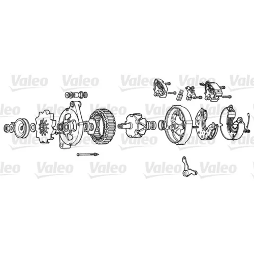 Alternátor A13N38 /VALEO/