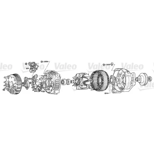 Alternátor VALEO A13VI244