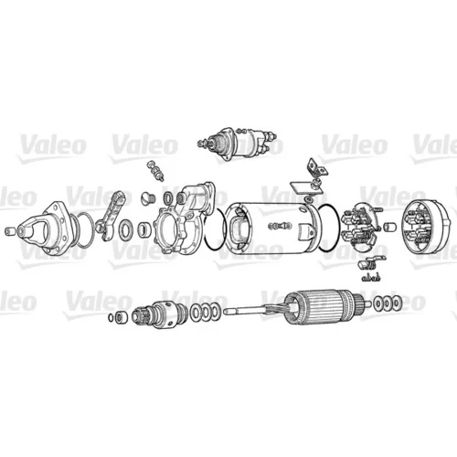 Štartér D13HP709 /VALEO/