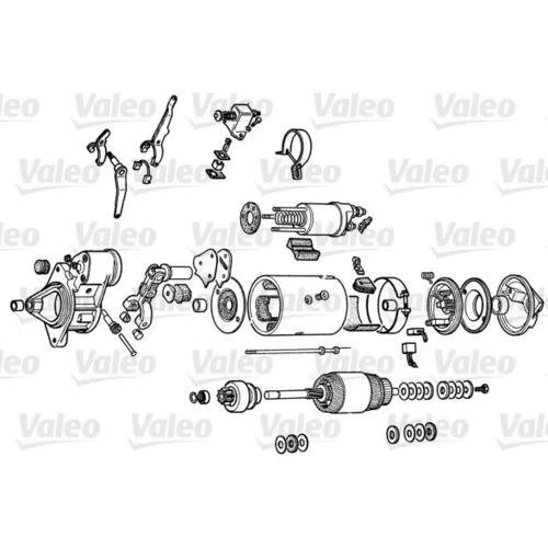 Štartér D8E111 /VALEO/