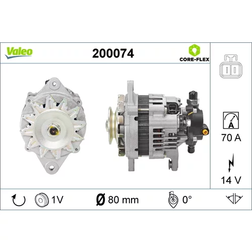 Alternátor VALEO 200074