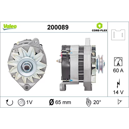 Alternátor VALEO 200089