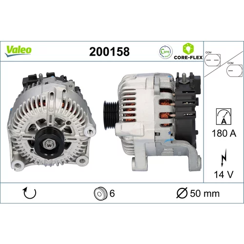 Alternátor VALEO 200158