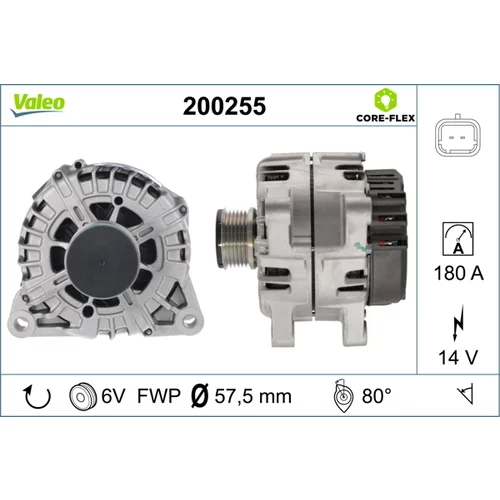 Alternátor VALEO 200255