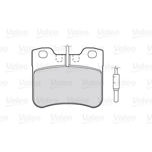 Sada brzdových platničiek kotúčovej brzdy 301156 /VALEO/ - obr. 1