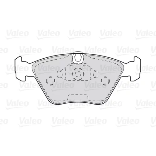 Sada brzdových platničiek kotúčovej brzdy 301310 /VALEO/ - obr. 1