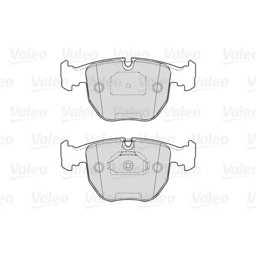 Sada brzdových platničiek kotúčovej brzdy 301412 /VALEO/ - obr. 1