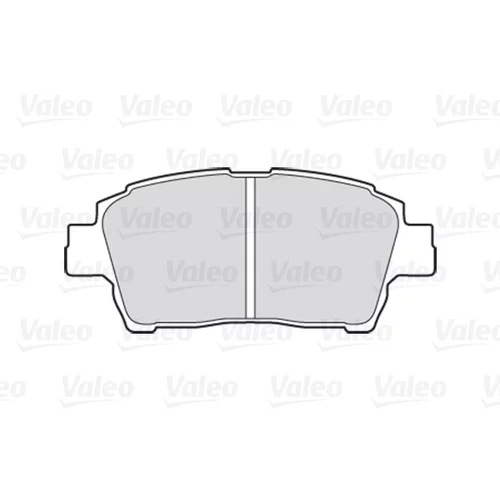 Sada brzdových platničiek kotúčovej brzdy 301737 /VALEO/ - obr. 1