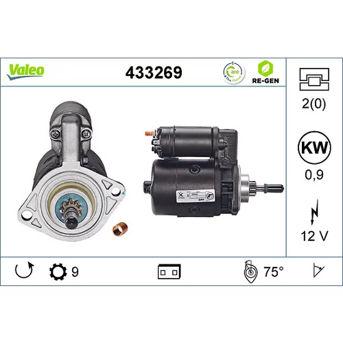 Štartér VALEO 433269