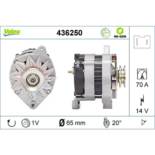 Alternátor VALEO 436250