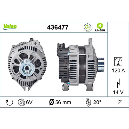 Alternátor VALEO 436477