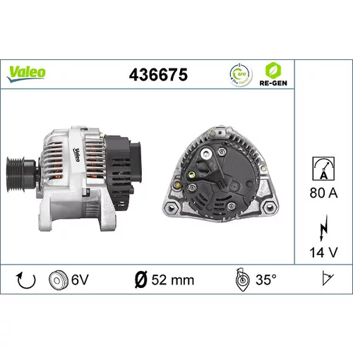 Alternátor VALEO 436675