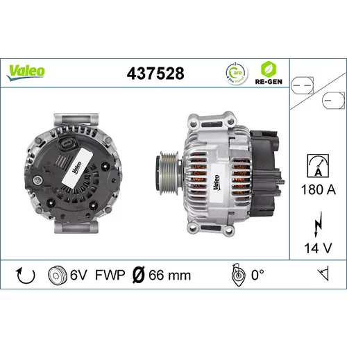 Alternátor VALEO 437528
