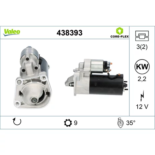 Štartér VALEO 438393