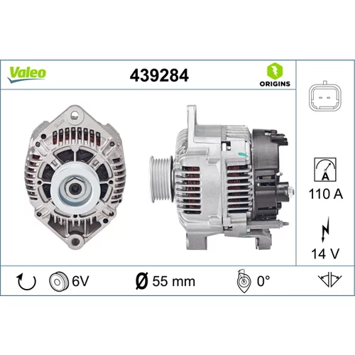 Alternátor VALEO 439284
