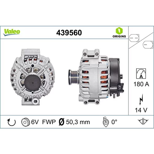 Alternátor VALEO 439560