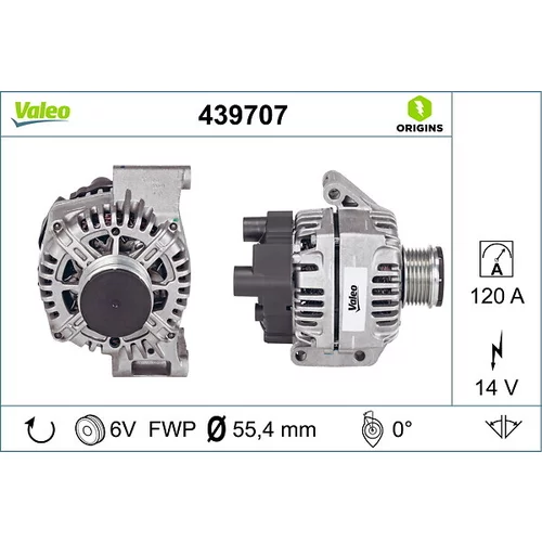 Alternátor VALEO 439707