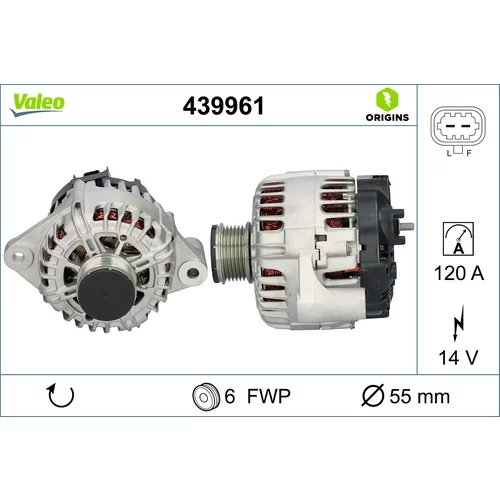 Alternátor VALEO 439961