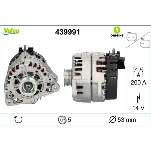 Alternátor VALEO 439991