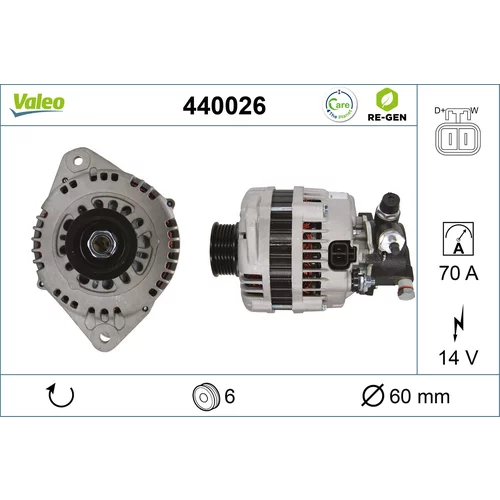 Alternátor VALEO 440026