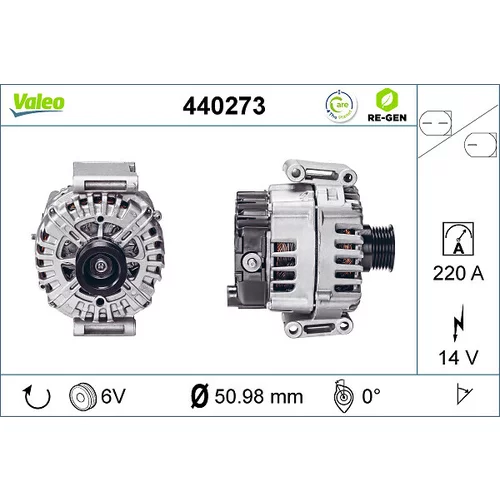 Alternátor VALEO 440273