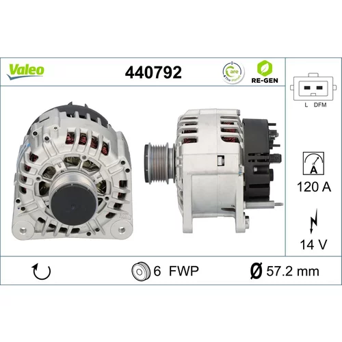 Alternátor VALEO 440792