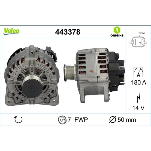 Alternátor VALEO 443378