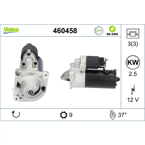Štartér VALEO 460458