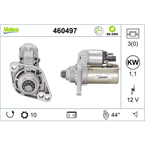 Štartér VALEO 460497