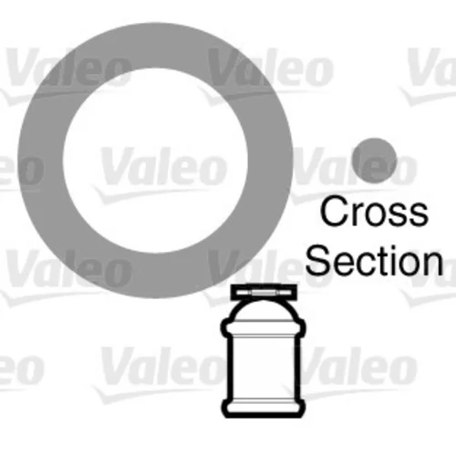Tesnenie trubiek chladenia 509169 /VALEO/