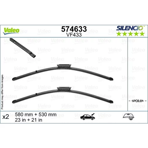 Stieracia lišta VALEO 574633