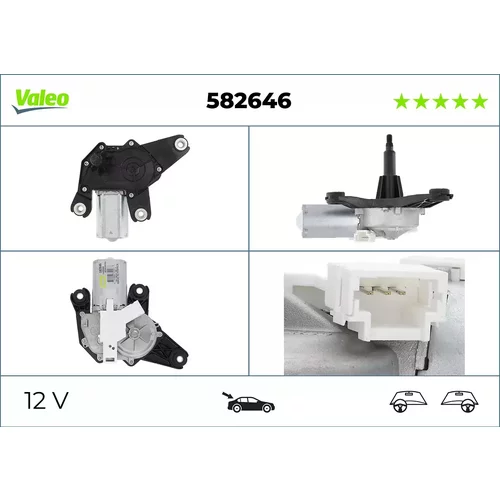 Motor stieračov VALEO 582646