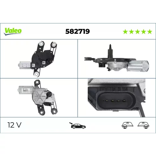 Motor stieračov VALEO 582719