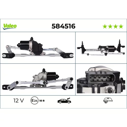 Motor stieračov VALEO 584516