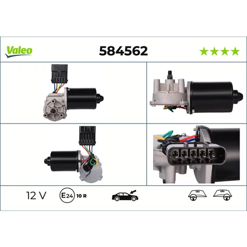 Motor stieračov VALEO 584562