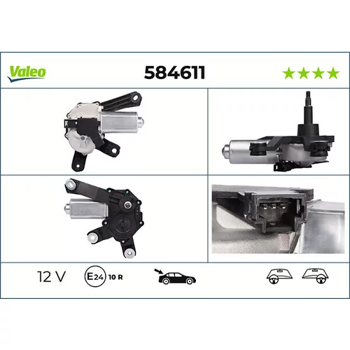Motor stieračov VALEO 584611