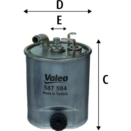 Palivový filter VALEO 587584