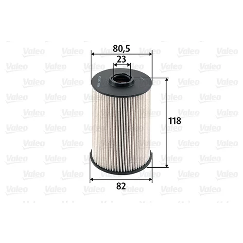 Palivový filter VALEO 587924