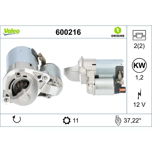 Štartér VALEO 600216