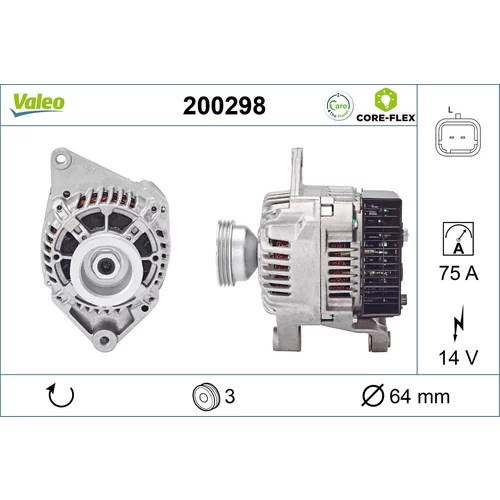Alternátor VALEO 200298