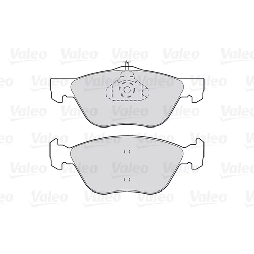 Sada brzdových platničiek kotúčovej brzdy 301023 /VALEO/ - obr. 1
