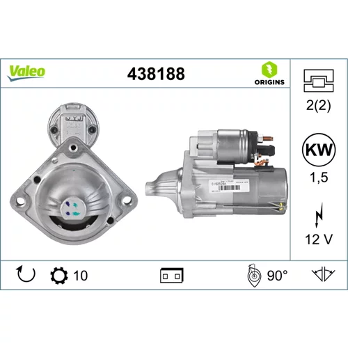 Štartér VALEO 438188