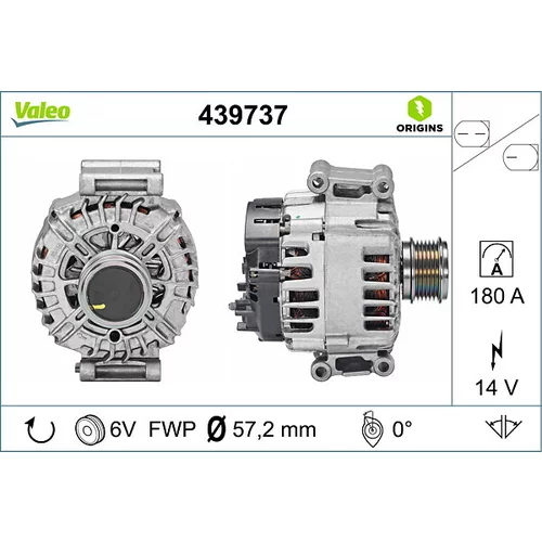 Alternátor VALEO 439737