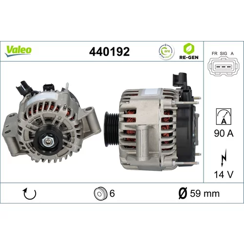 Alternátor VALEO 440192