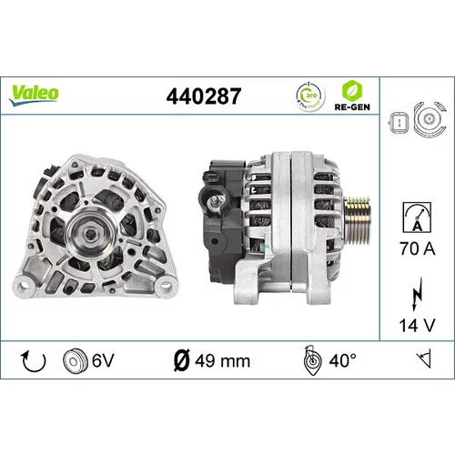 Alternátor VALEO 440287