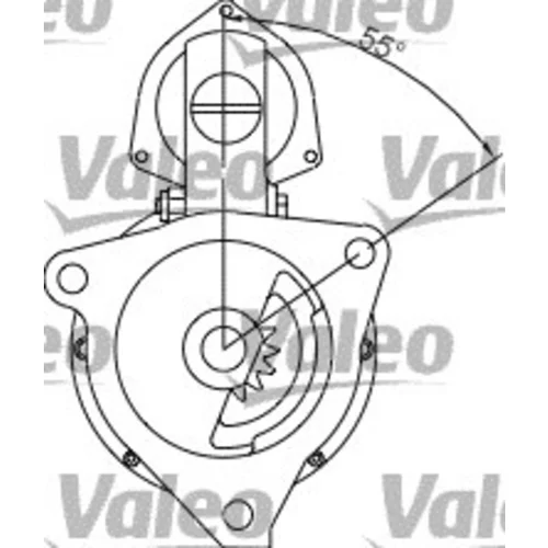 Štartér 455723 /VALEO/ - obr. 3
