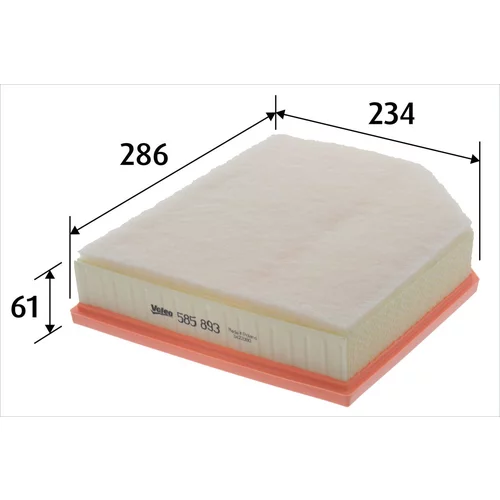 Vzduchový filter VALEO 585893