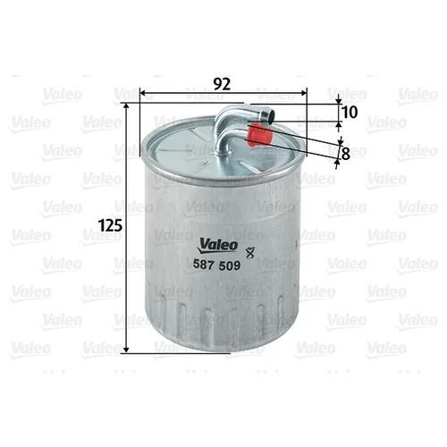 Palivový filter VALEO 587509