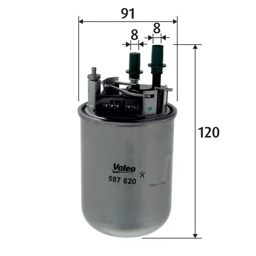Palivový filter VALEO 587620